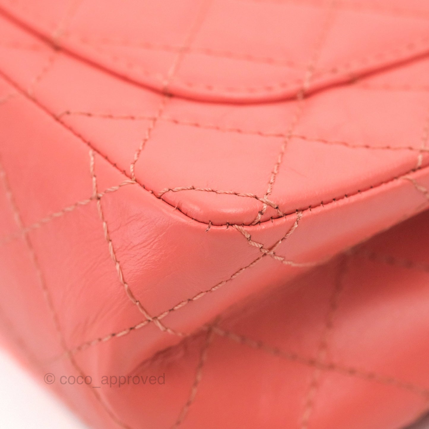 Chanel Mini Reissue 224 Pink Aged Calfskin Aged Gold Hardware