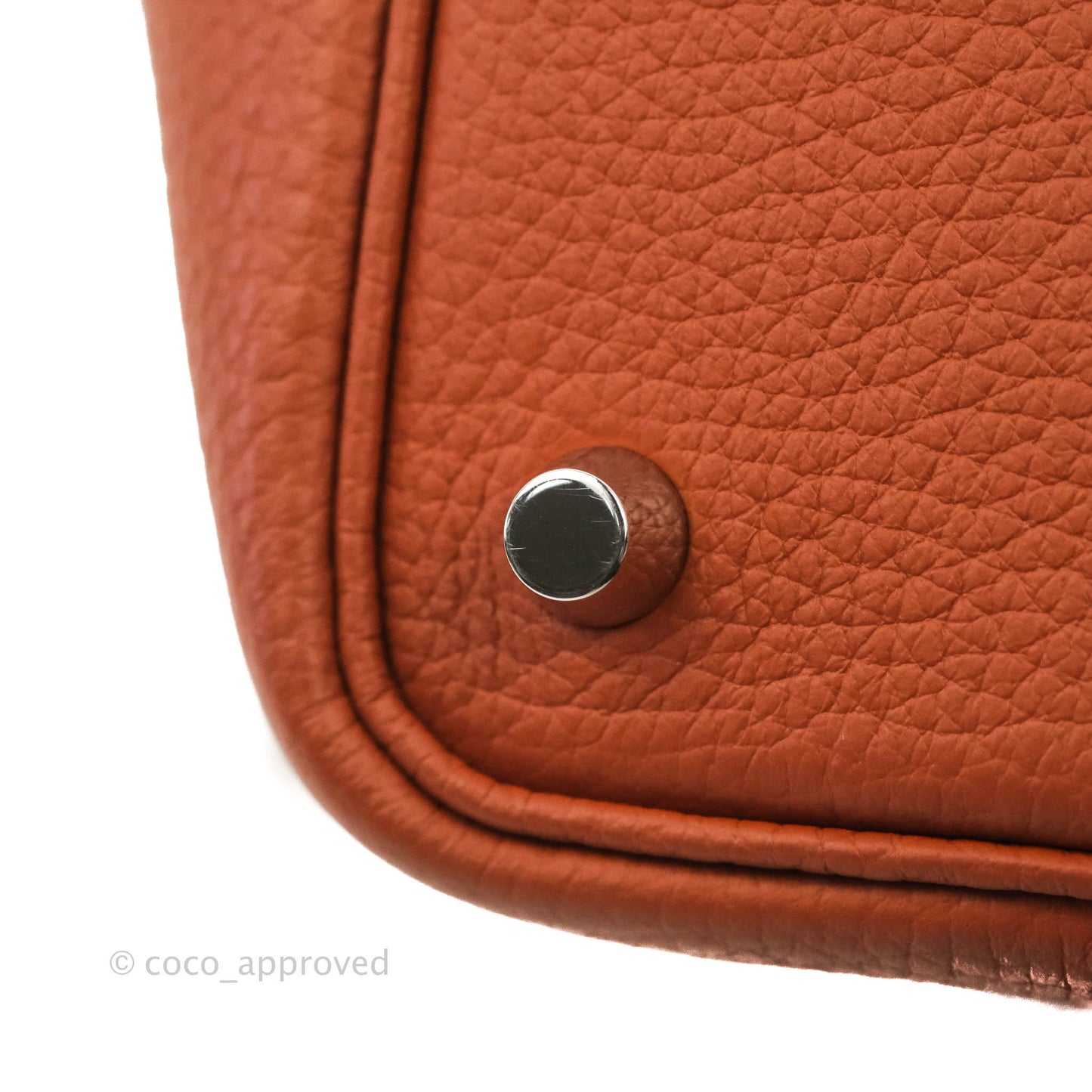 Hermès Picotin Lock 18 PM Cuivre 6C Clemence Palladium Hardware