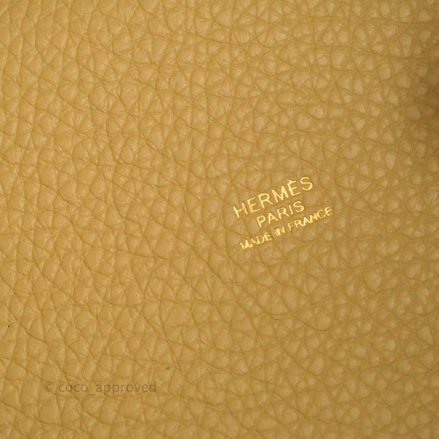 Hermès Picotin 18 PM Clemence Trench Gold Hardware