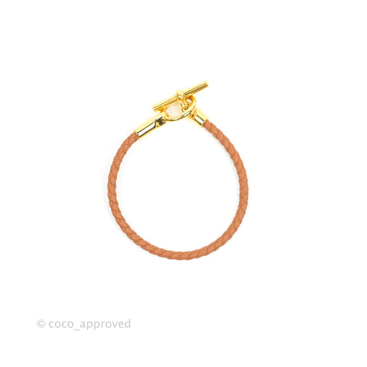 Hermes Glenan Bracelet Gold Swift