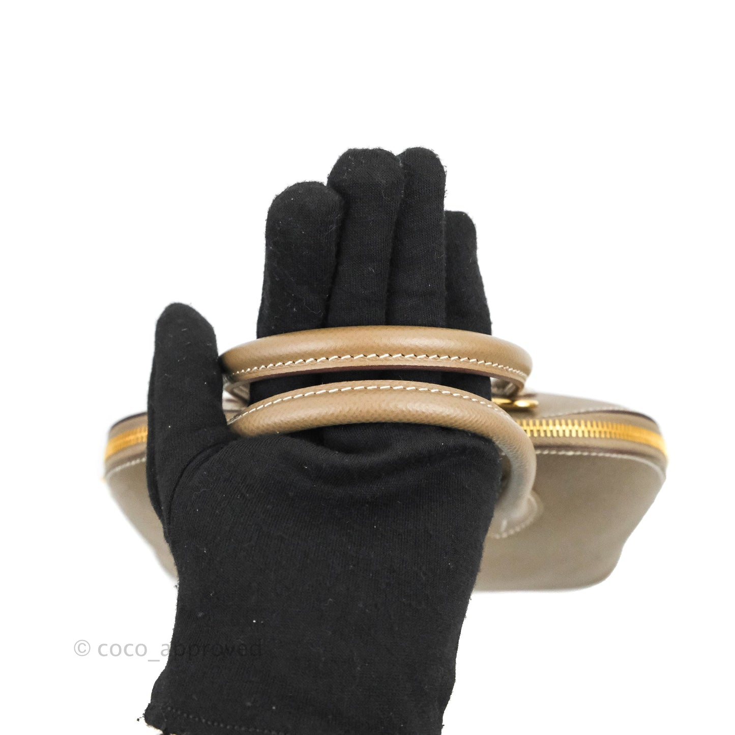 Hermès Bolide 1923 25 Etoupe Epsom Gold Hardware