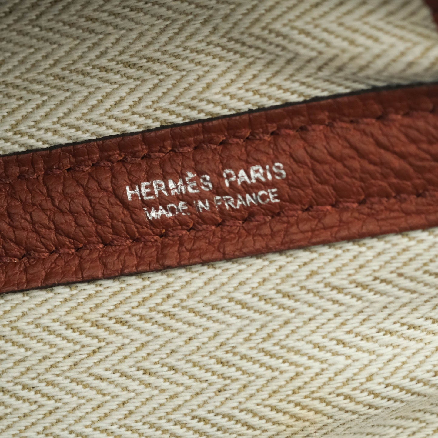 Hermès Garden Party 36 Brick Negonda