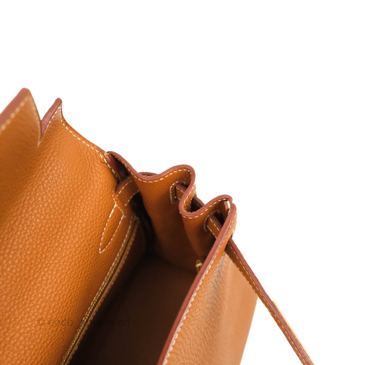 Hermès Kelly 28 Gold Clemence Gold Hardware