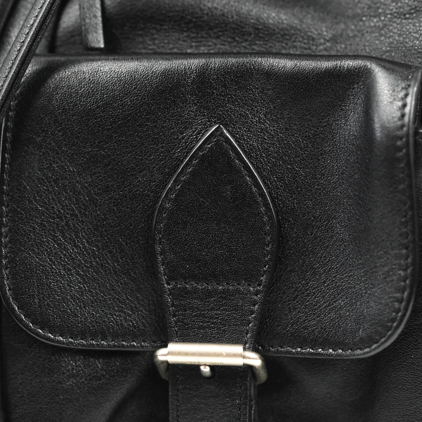 Saint Laurent Festival Fringe Backpack Black Calfskin