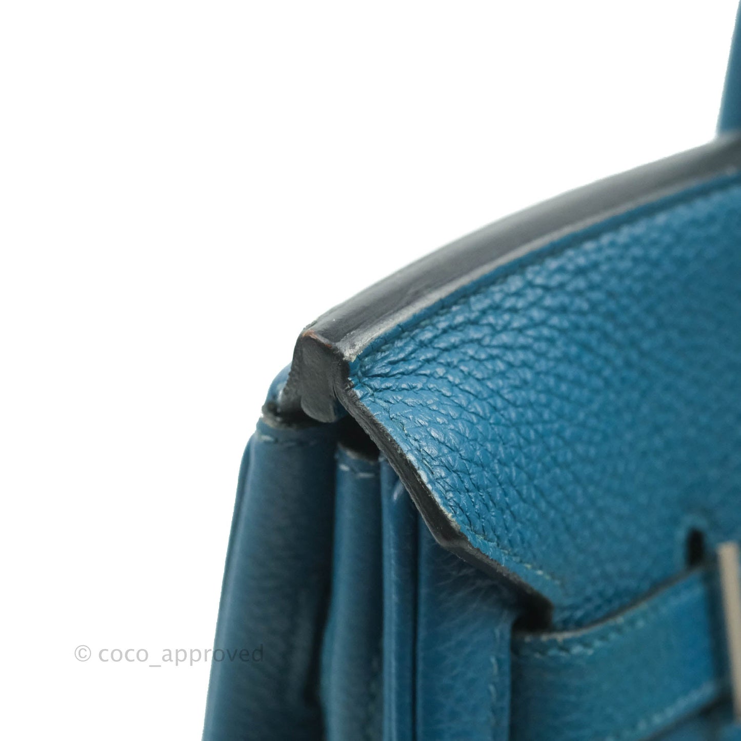 Hermès Birkin 30 Colvert Clemence Silver Hardware