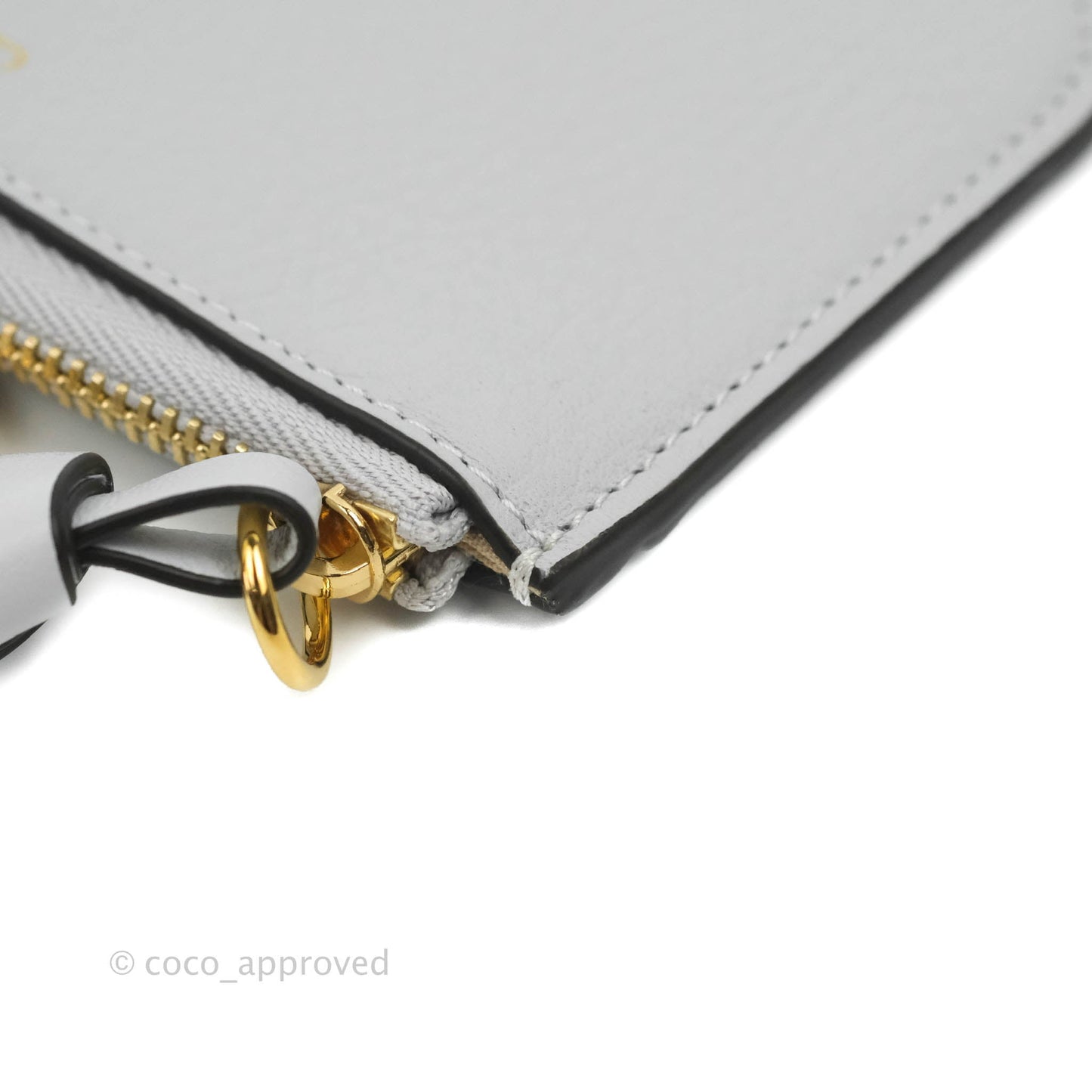 Chloe Alphabet Coin Purse Divine Grey