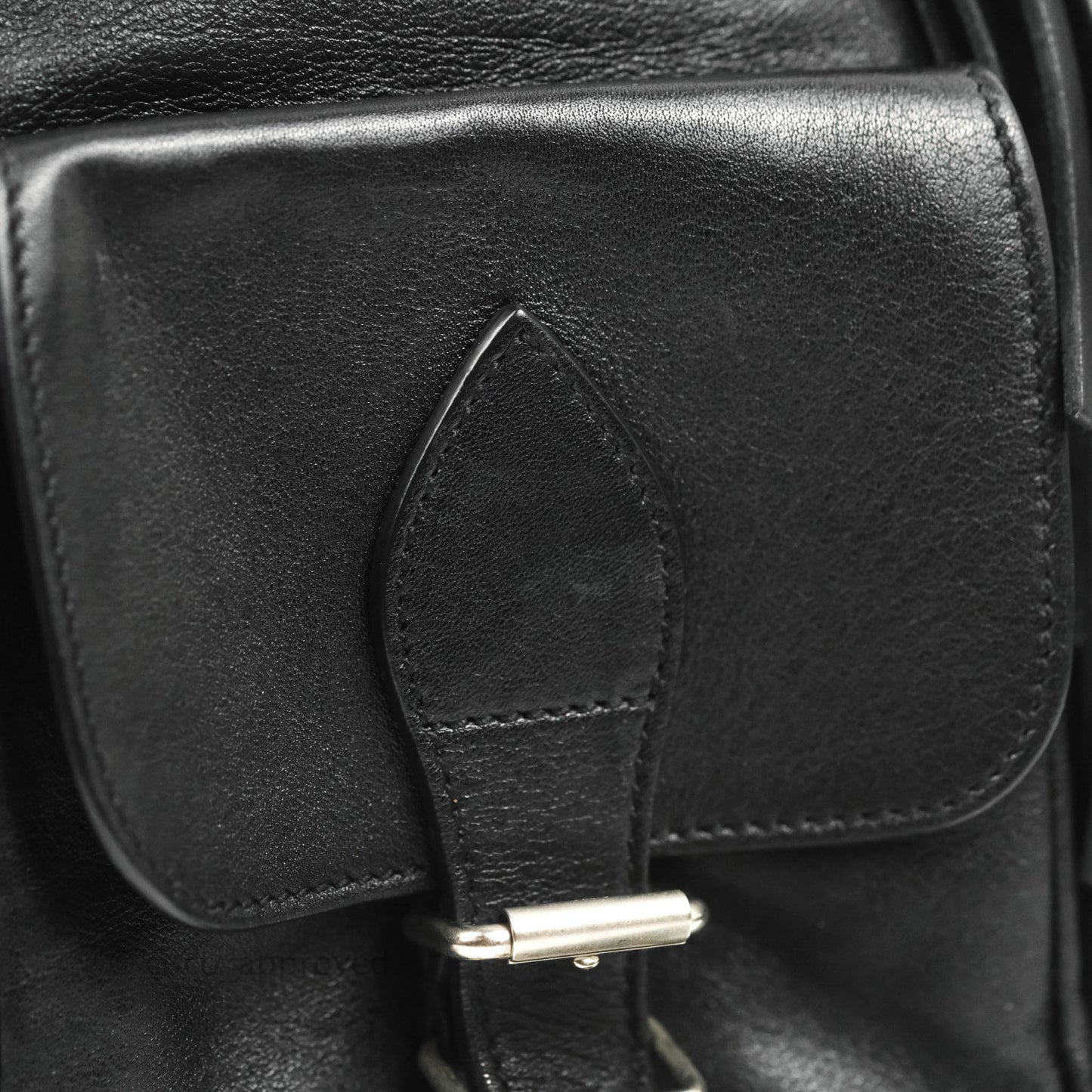 Saint Laurent Festival Fringe Backpack Black Calfskin
