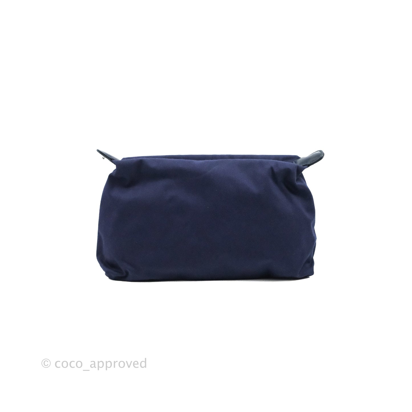 Chanel Quilted Medium Coco Handle Shopping Tote Denim Silver Hardware