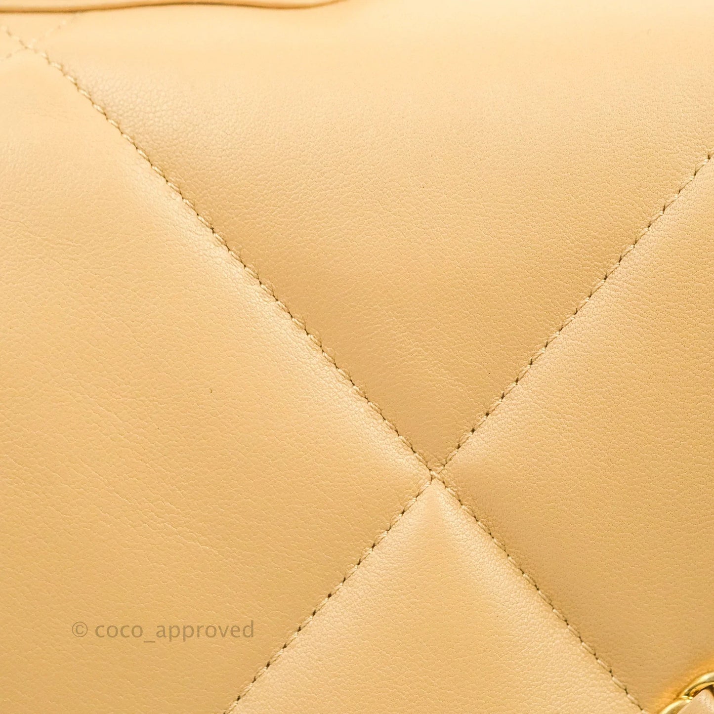 Chanel 19 Small Dark Beige Mixed Hardware 22C