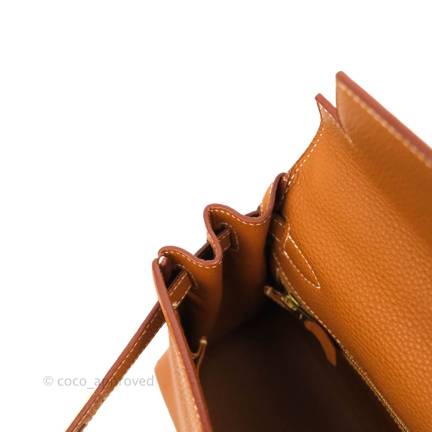 Hermès Kelly 28 Gold Clemence Gold Hardware