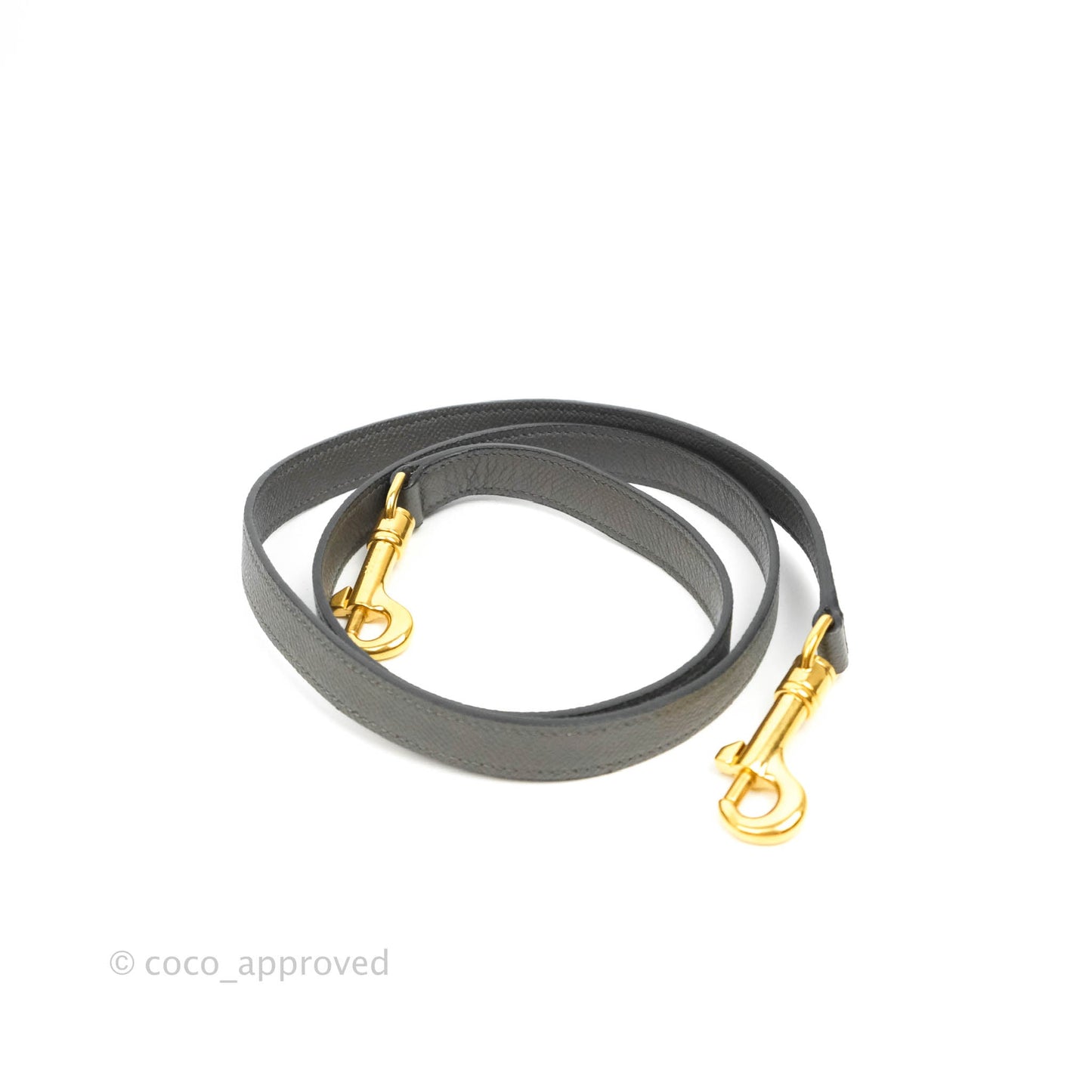 Celine Micro Belt Bag Grey Grained Calfskin Gold Hardware