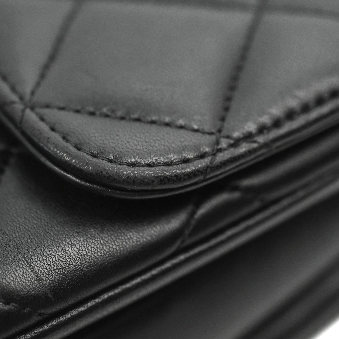 Chanel Small Trendy CC Black Lambskin Ruthenium Hardware