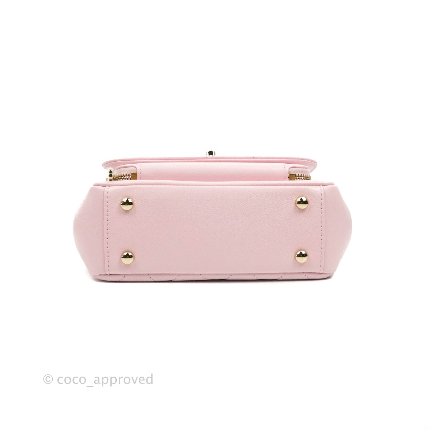 Chanel Quilted Small Business Affinity Flap Pink Caviar Gold Hardware