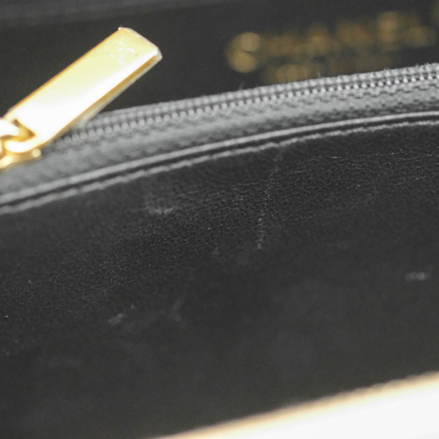 Chanel Quilted Medium CC Filigree Vanity Case Beige Caviar Gold Hardware