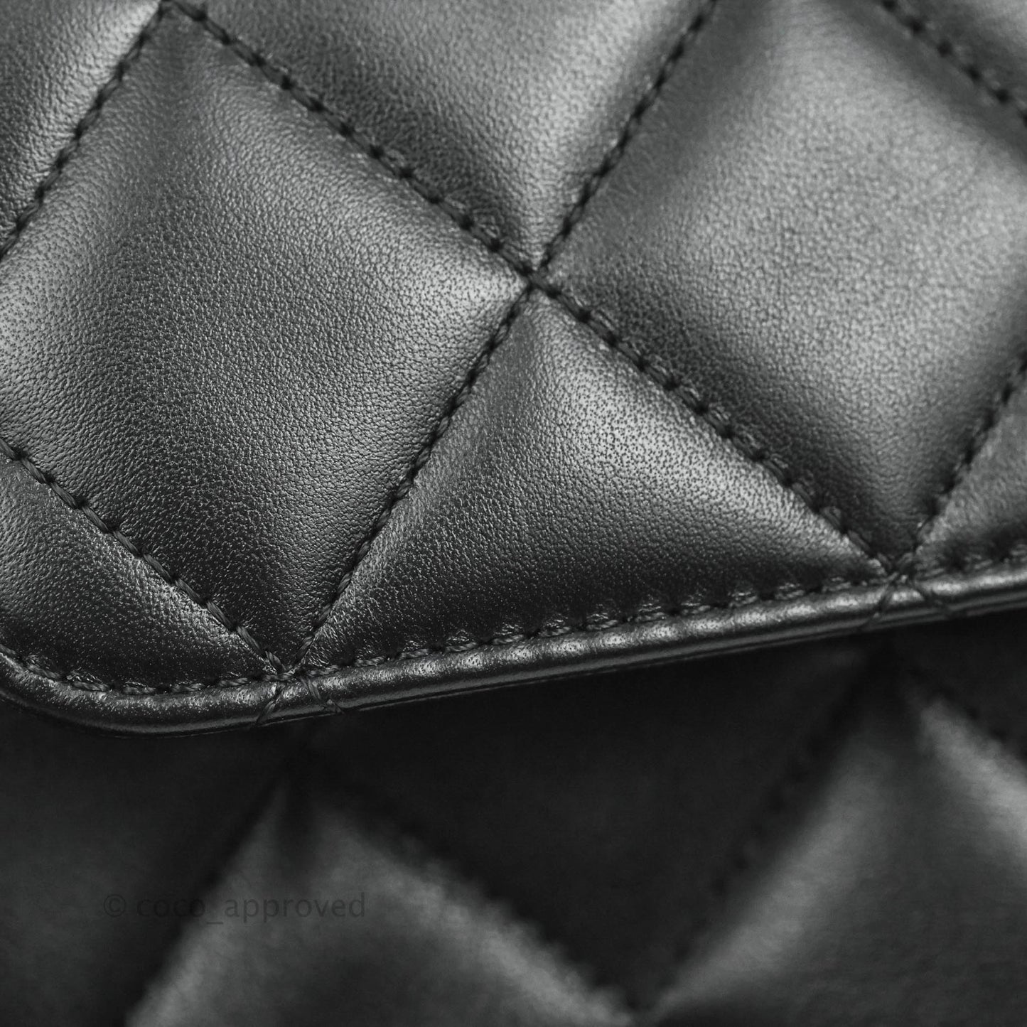 Chanel Trendy CC Small Black Lambskin Rose Gold Hardware