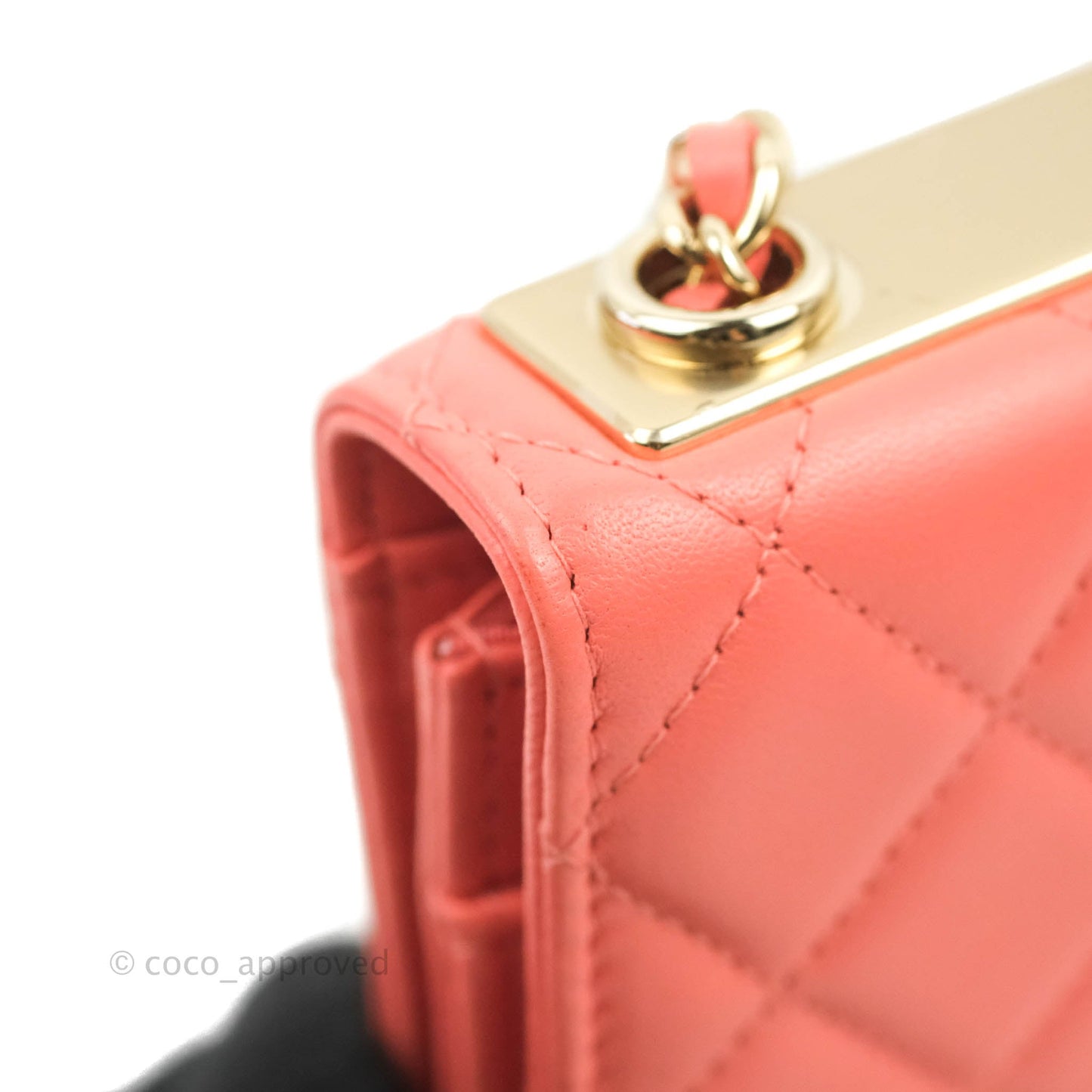 Chanel Trendy CC WOC Pink Lambskin Gold Hardware
