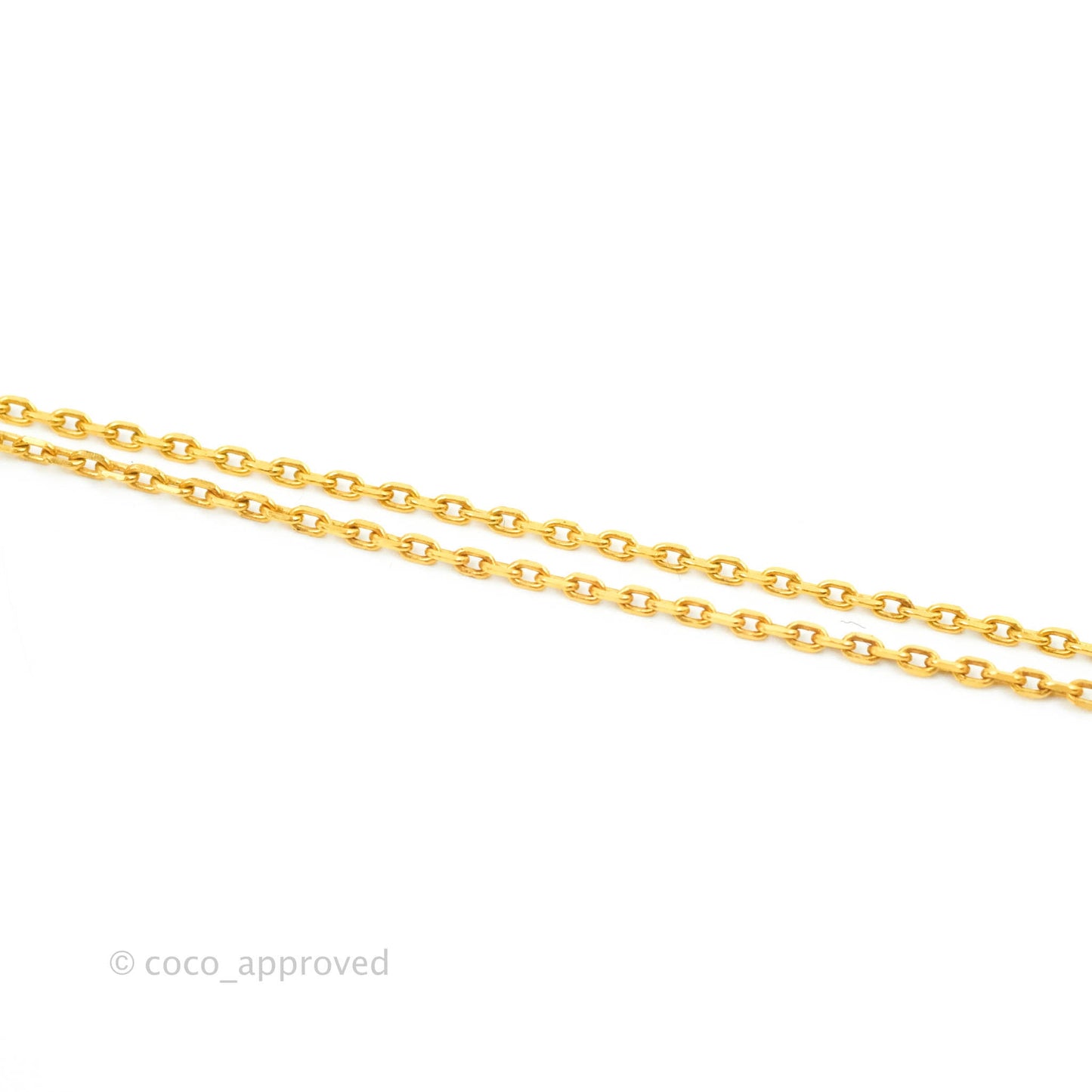 Hermès O'Maillon Pendant Orange Swift Gold Hardware