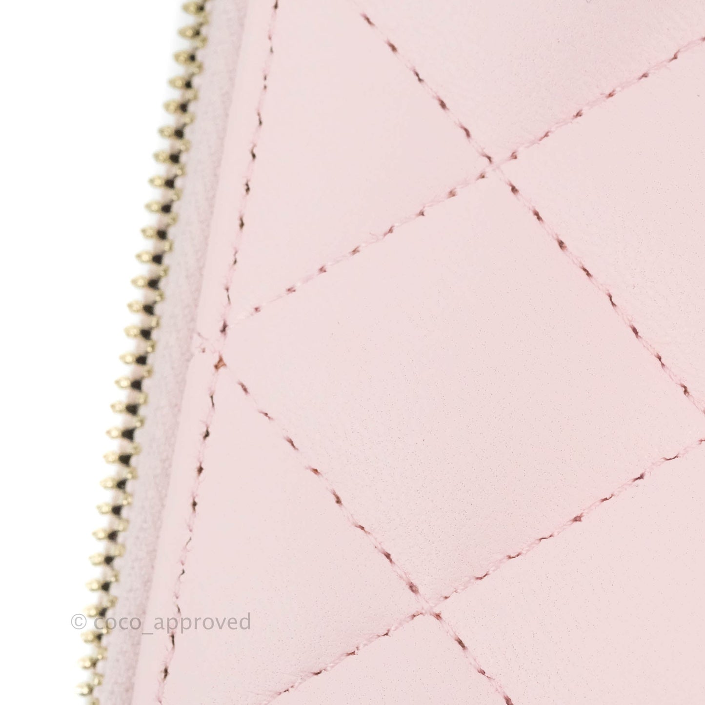 Chanel Top Handle Vanity with Chain Light Pink Lambskin Gold Hardware