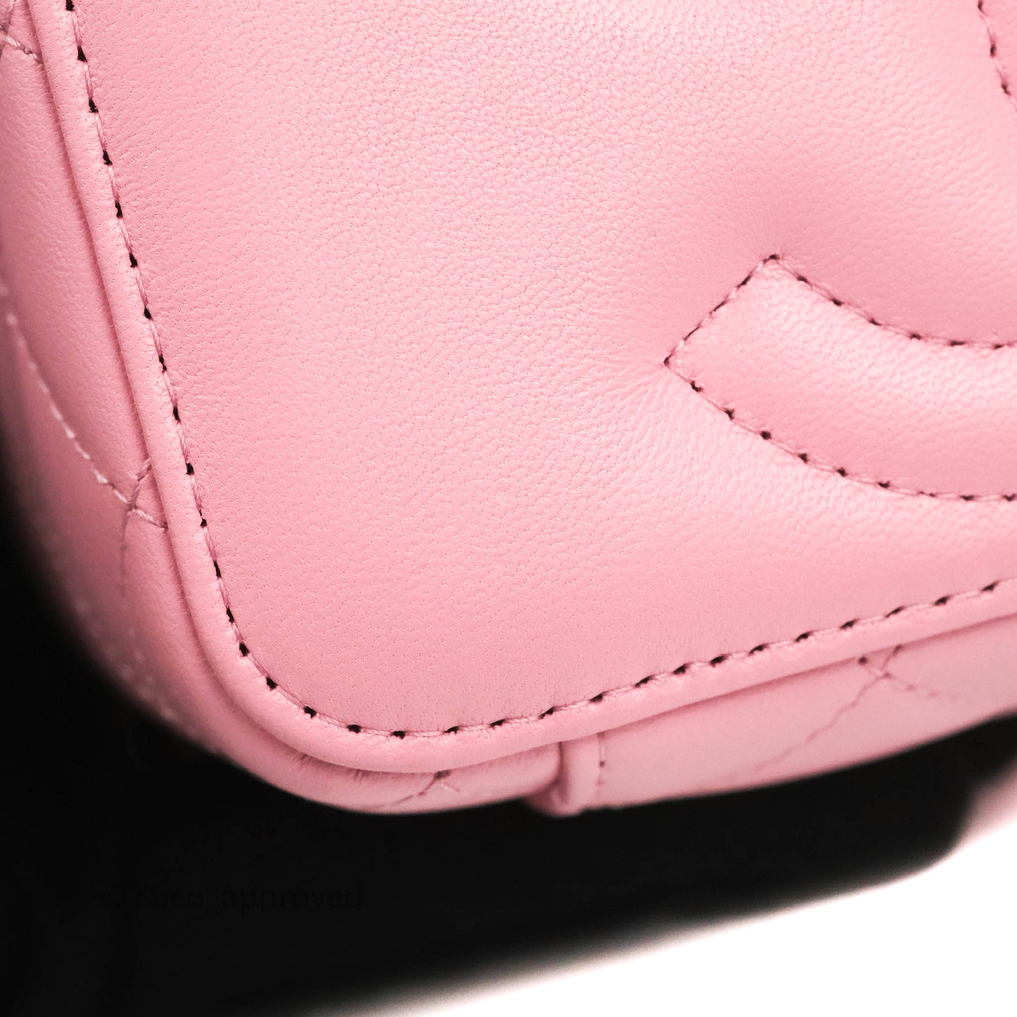 Chanel Vanity Rectangular with Top Handle Pick Me Up Pink Lambskin Aged Gold Hardware 22S