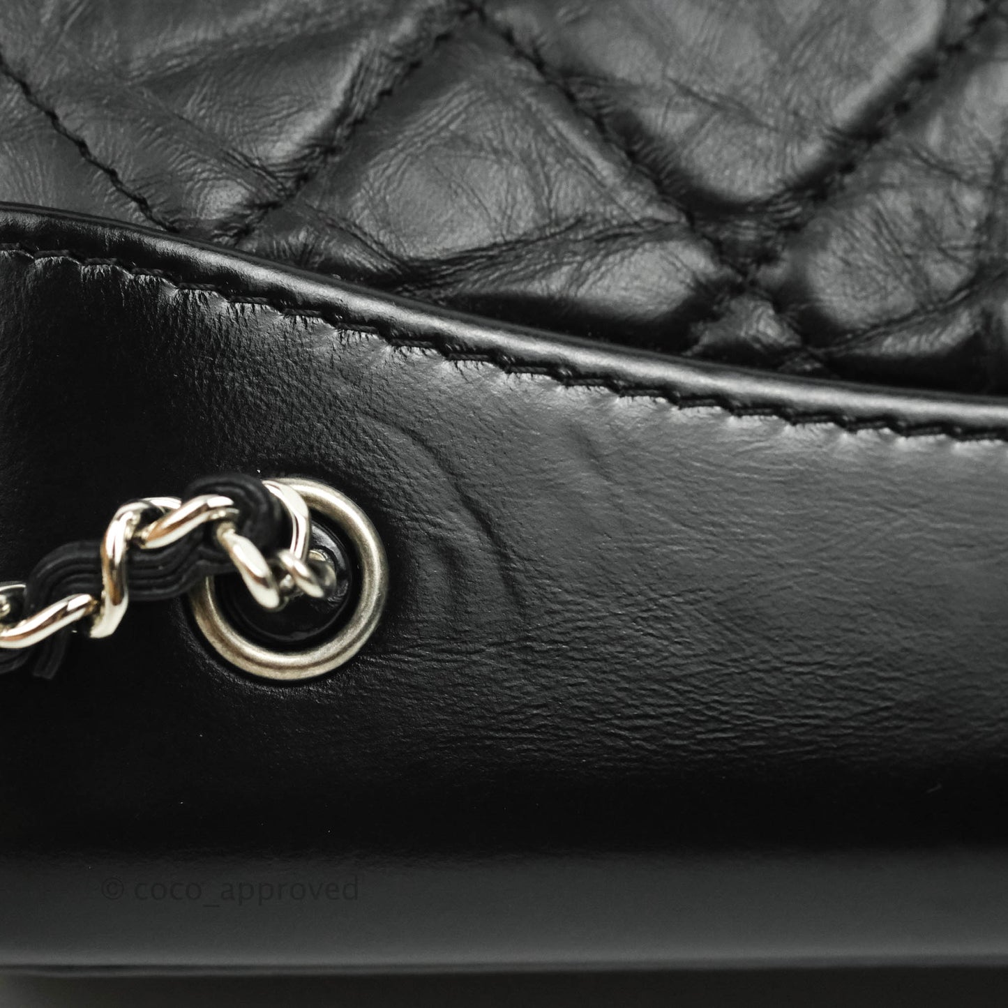 Chanel Small Gabrielle Backpack Black Aged Calfskin