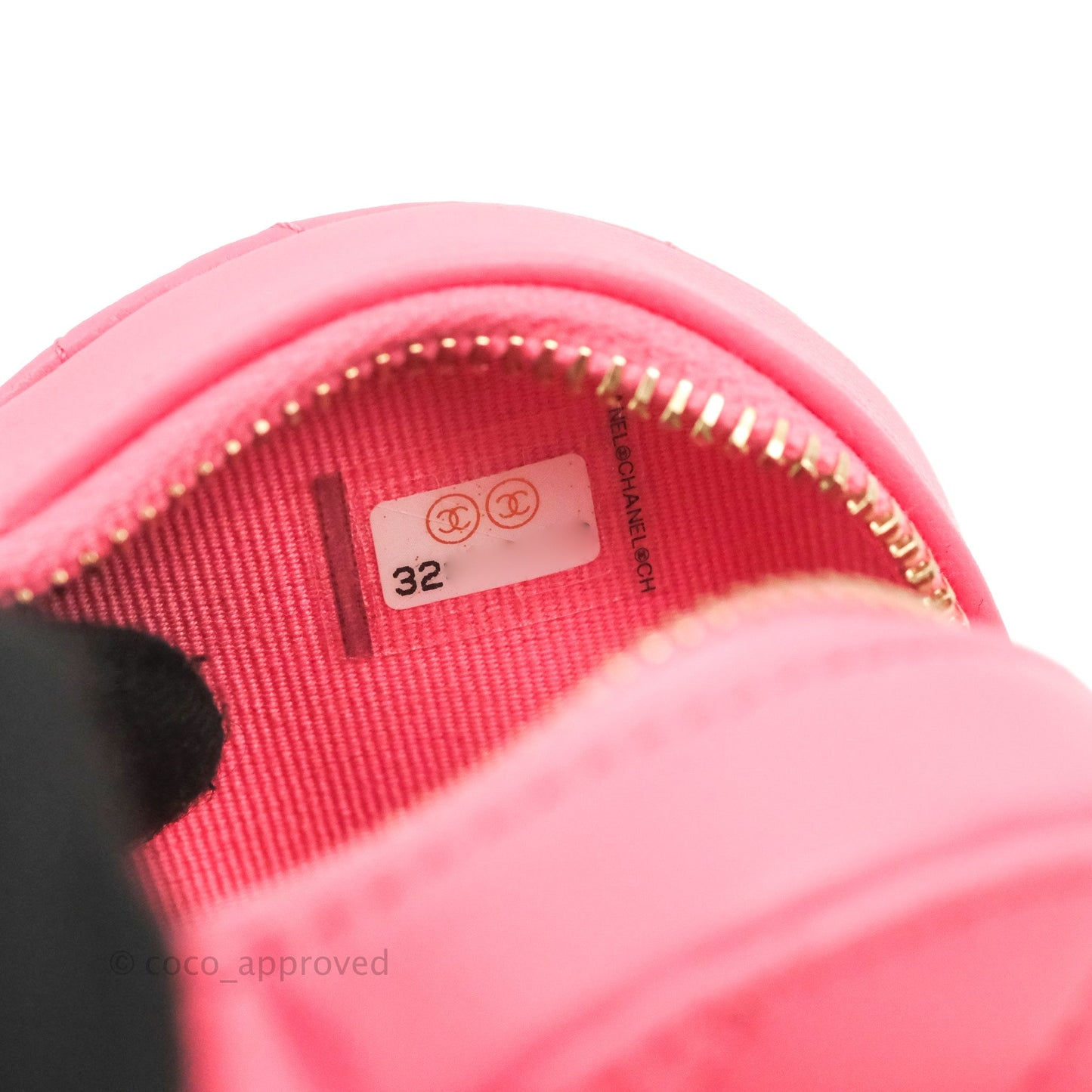 Chanel Mini Heart Belt Bag Pink Lambskin Gold Hardware 22S