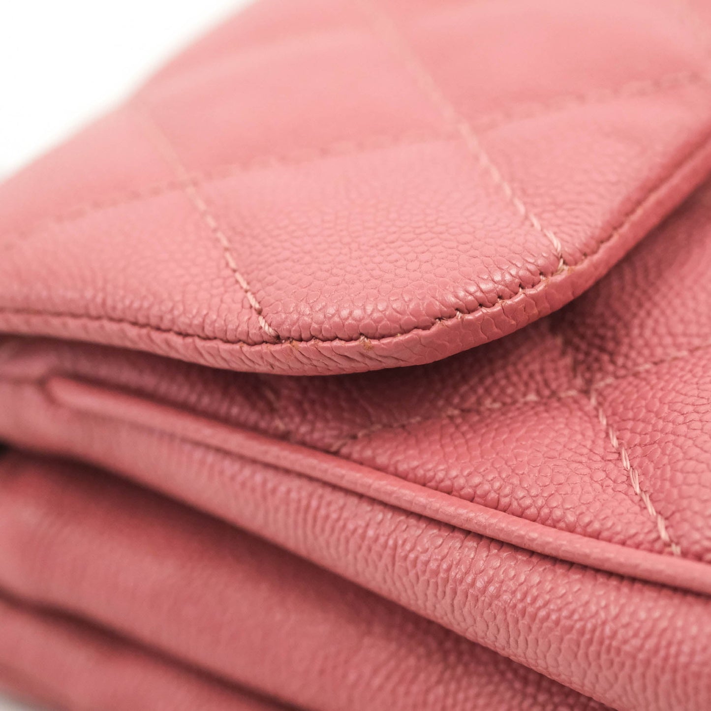 Chanel Caviar Quilted Small Urban Companion Flap Bag Pink Silver Hardware