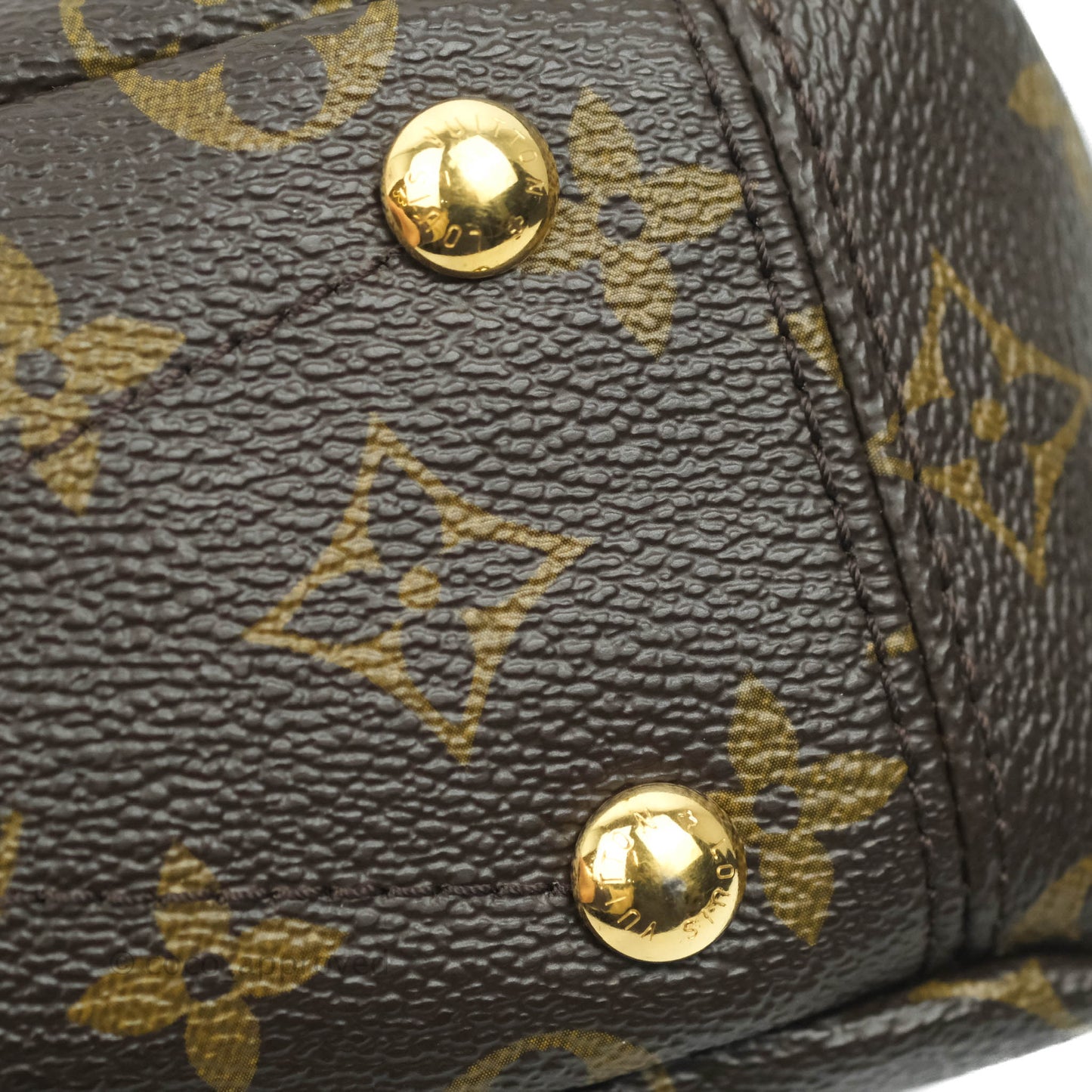 LV Pallas BB Pink Monogram Canvas Shoulder Bag With Twilly