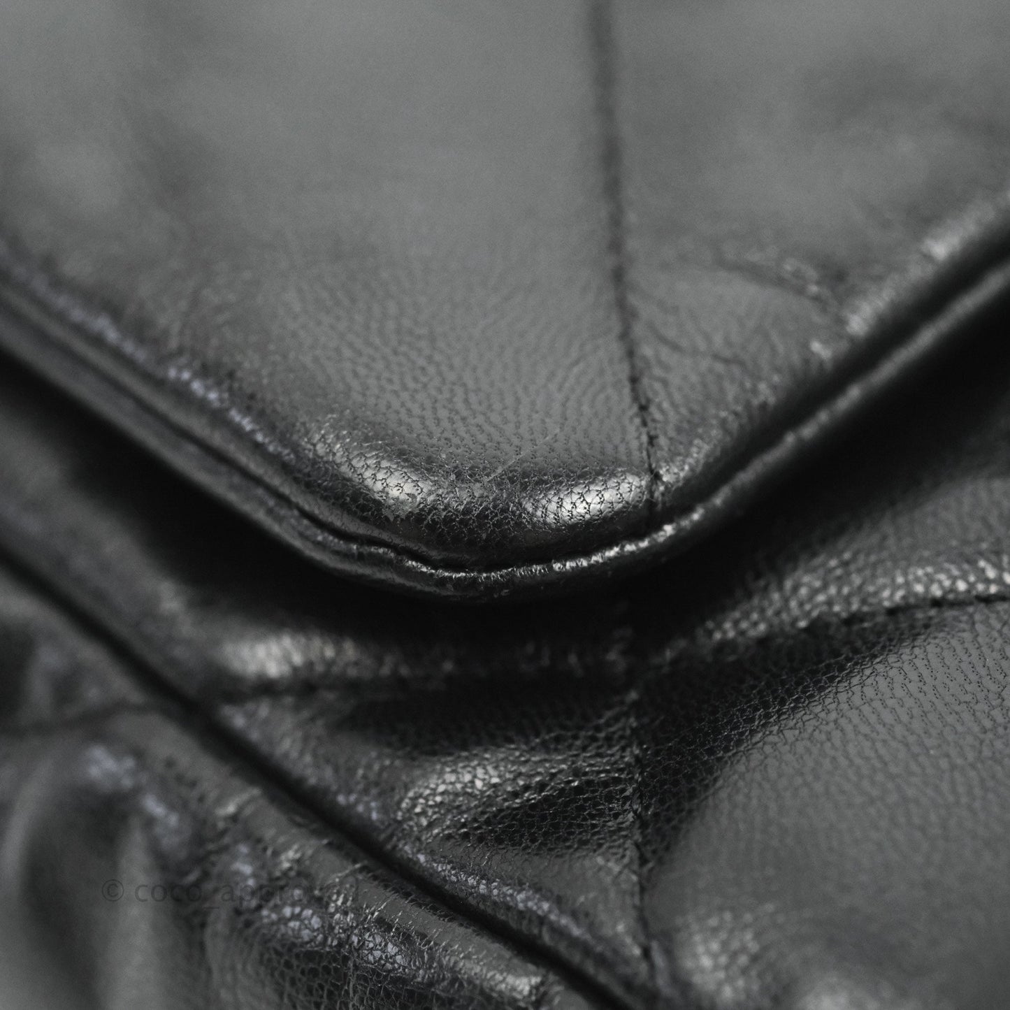 Chanel 19 Small Black Goatskin Mixed Hardware 20S