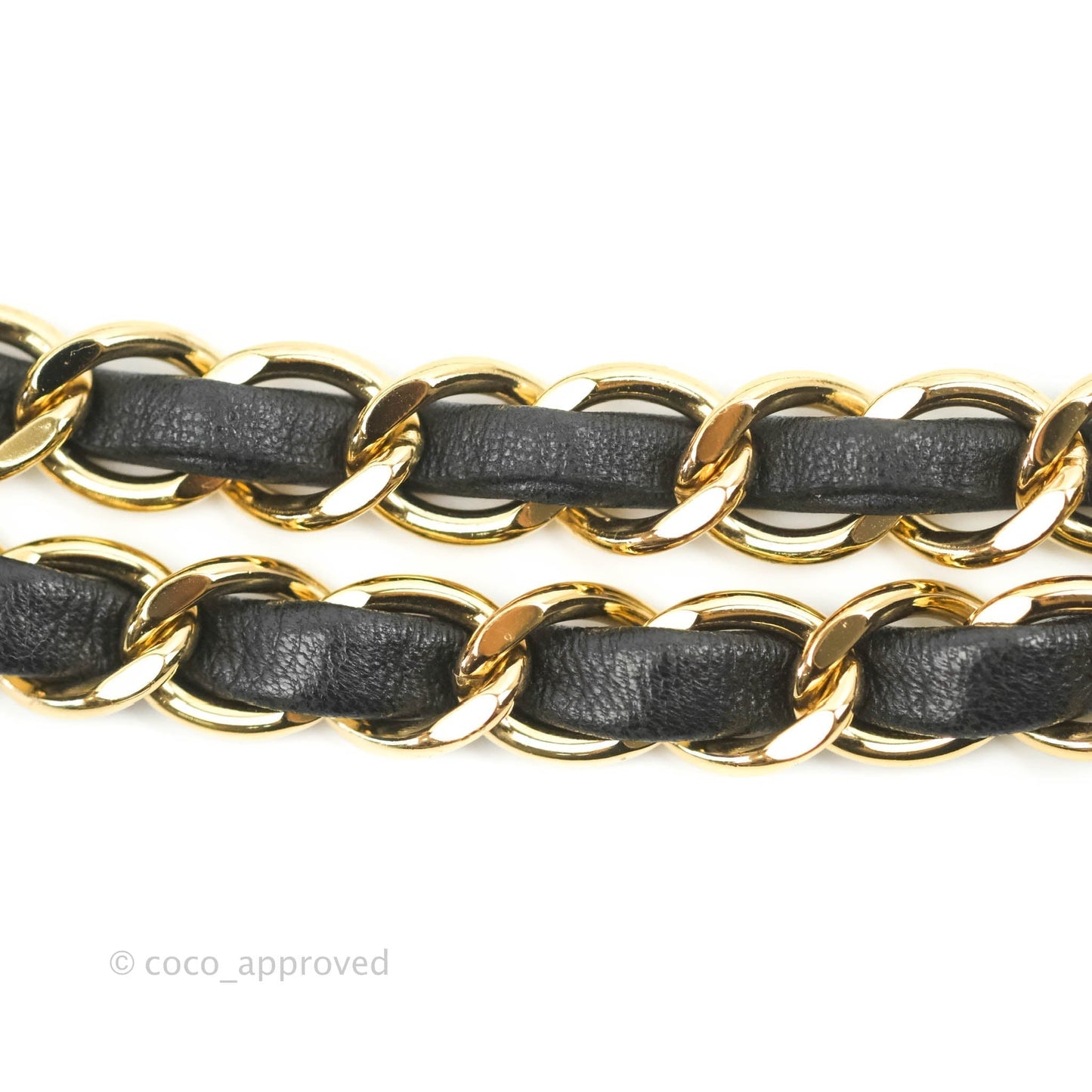 Chanel Classic M/L Medium Flap Quilted Black Lambskin Gold Hardware