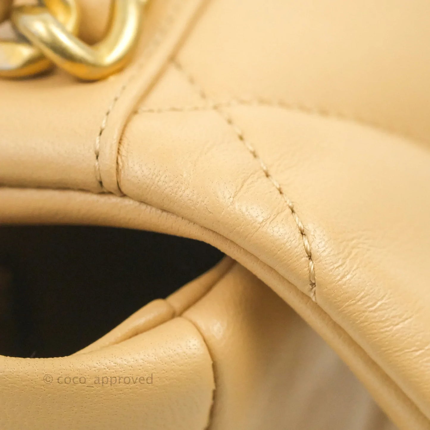 Chanel 19 Small Dark Beige Mixed Hardware 22C