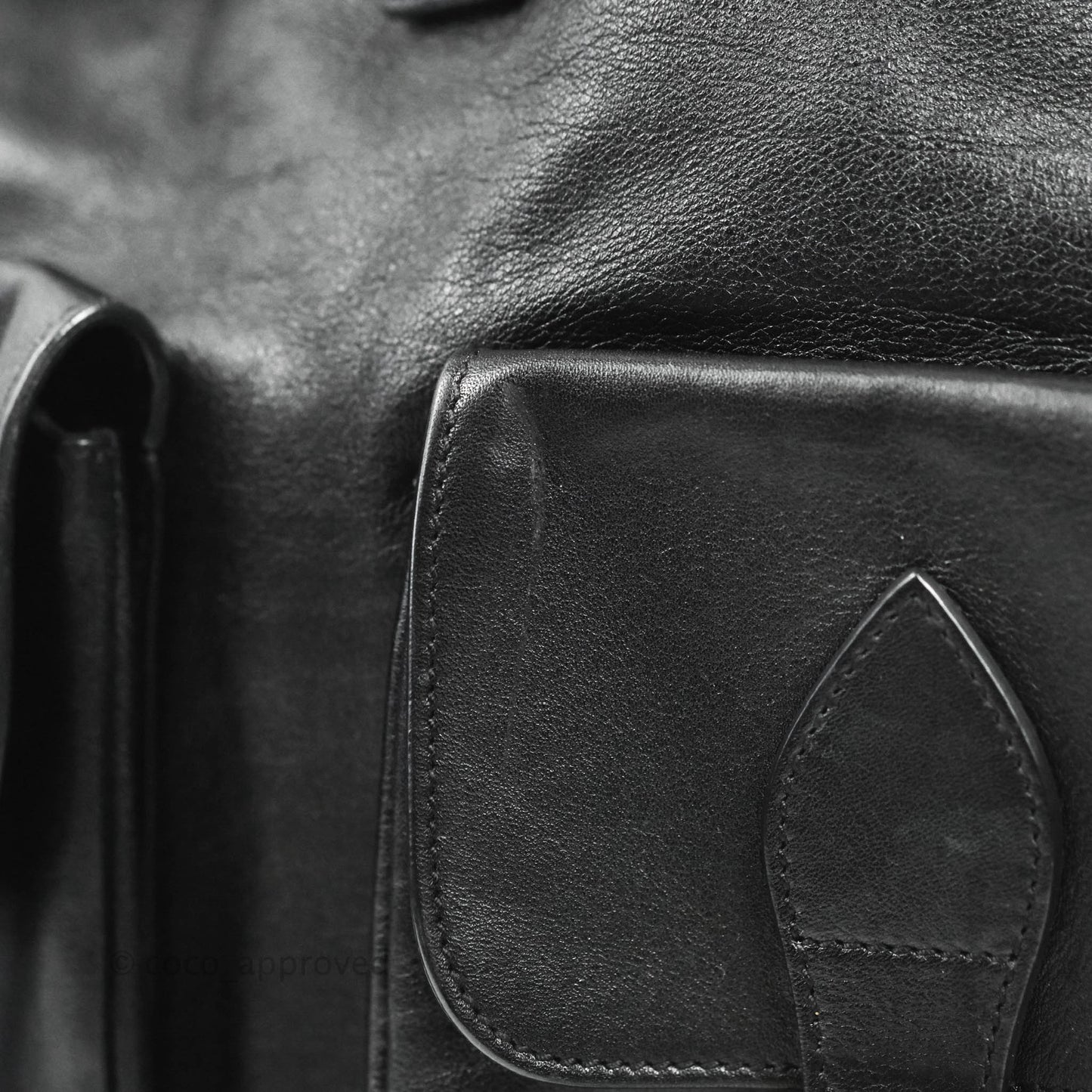 Saint Laurent Festival Fringe Backpack Black Calfskin