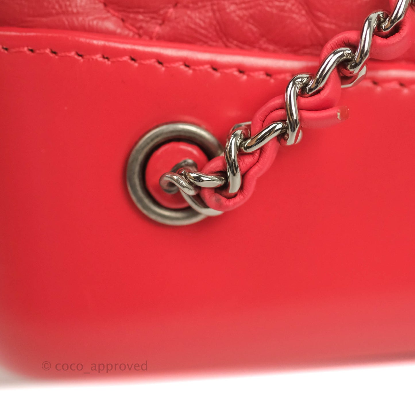 Chanel Small Gabrielle Backpack Dark Pink Aged Calfskin