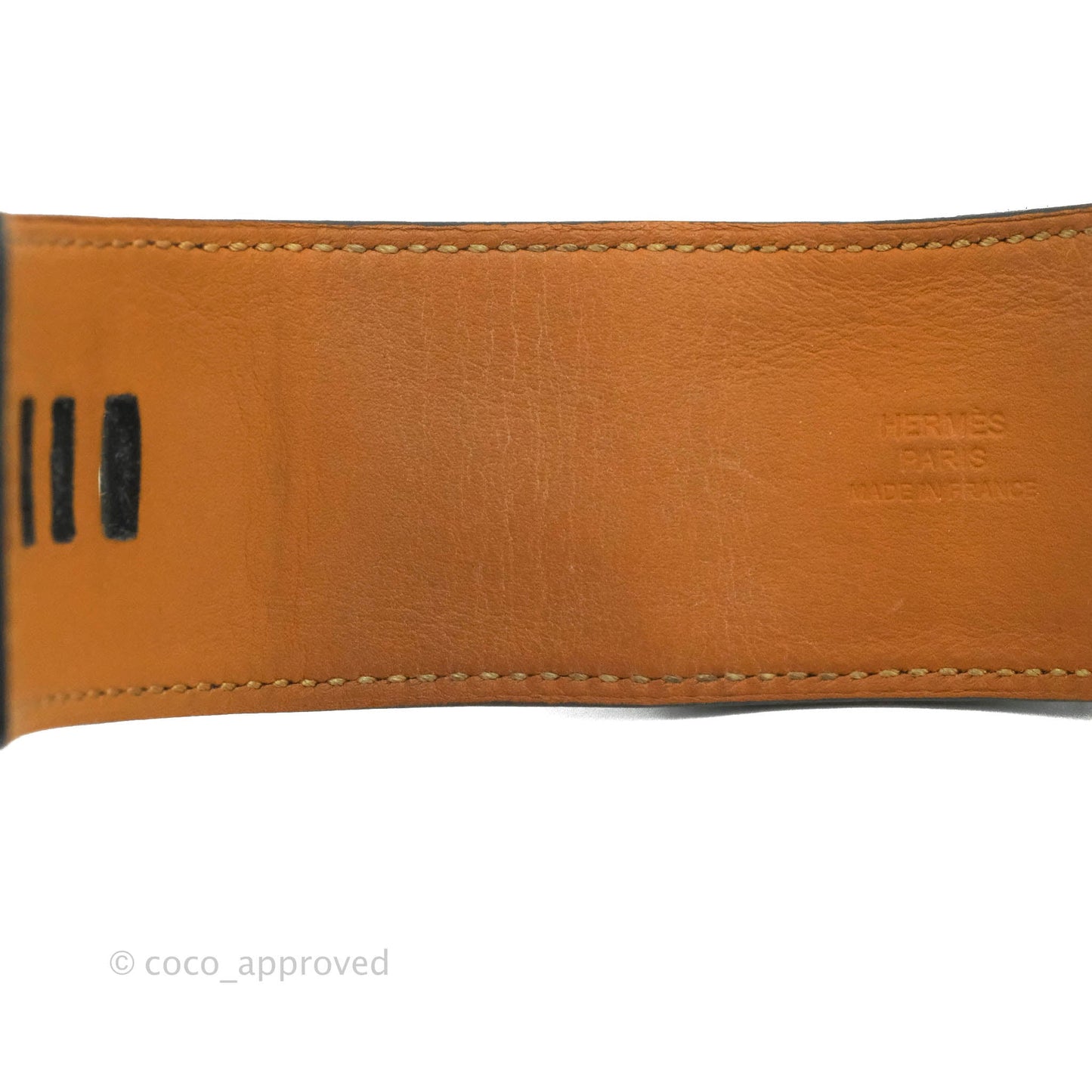 Hermes Collier De Chien 24 bracelet Noir