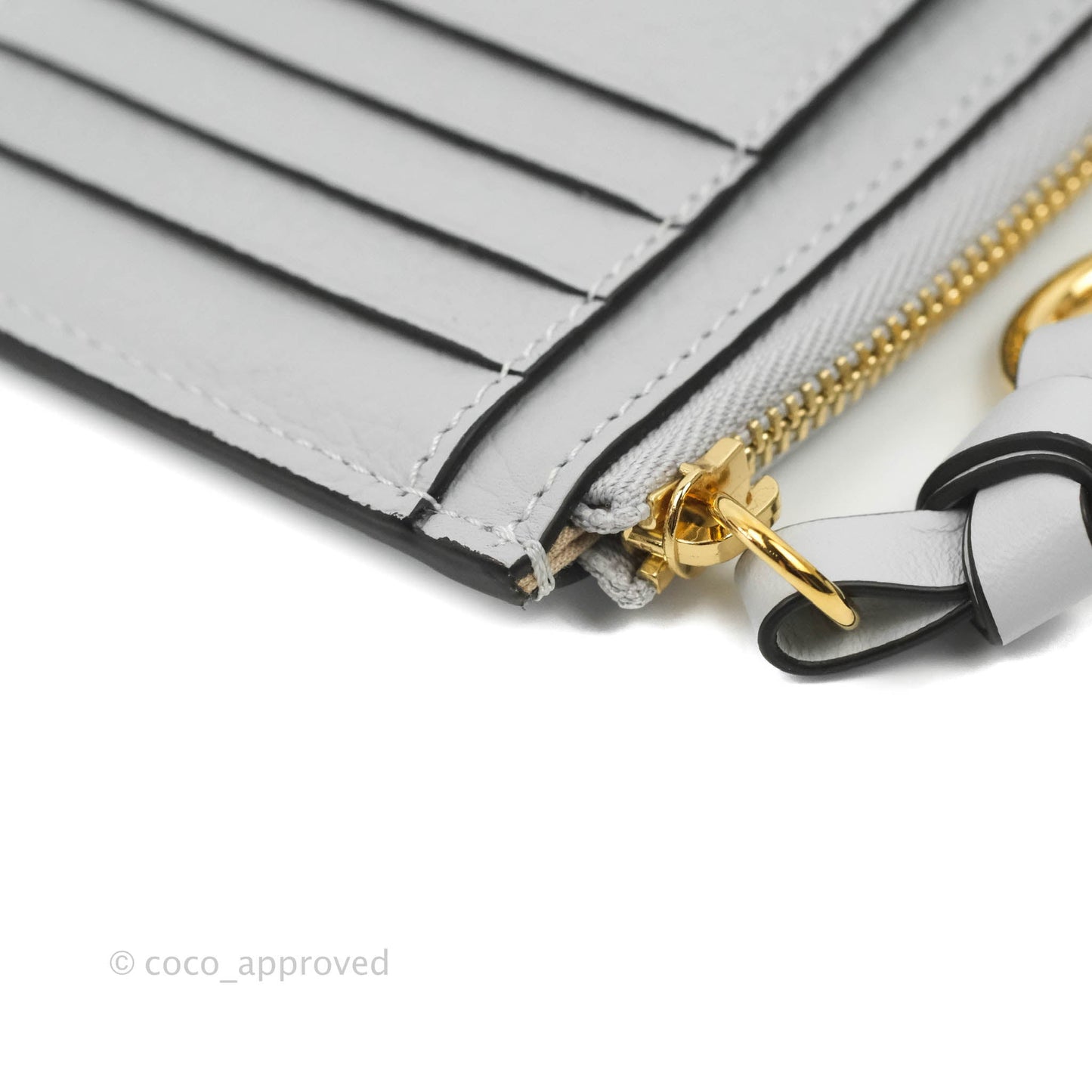 Chloe Alphabet Coin Purse Divine Grey