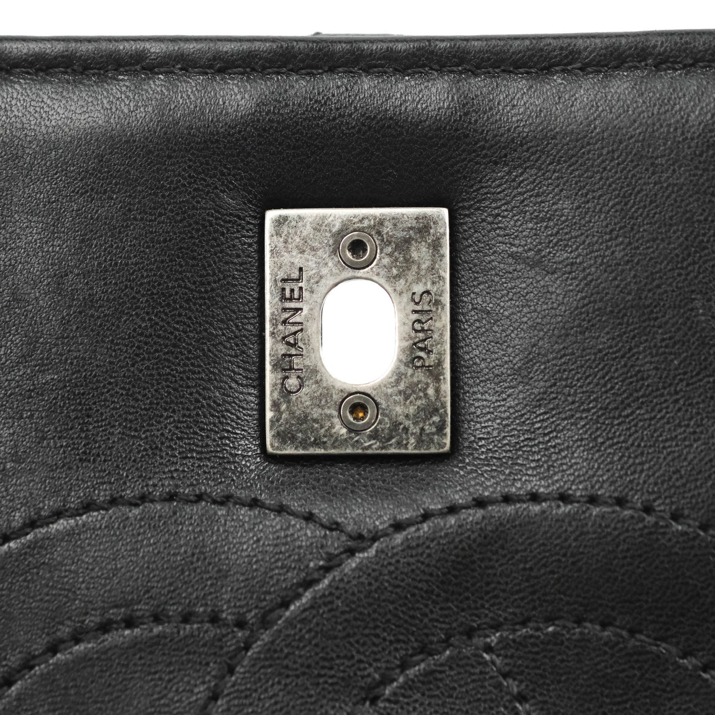 Chanel Small Trendy CC Black Lambskin Ruthenium Hardware