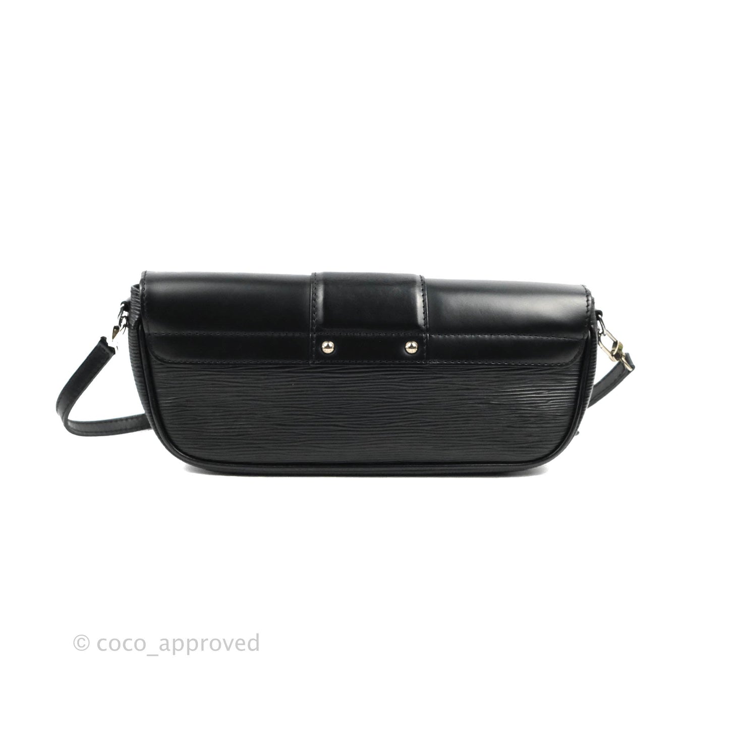 Louis Vuitton Montaigne Clutch Black Epi
