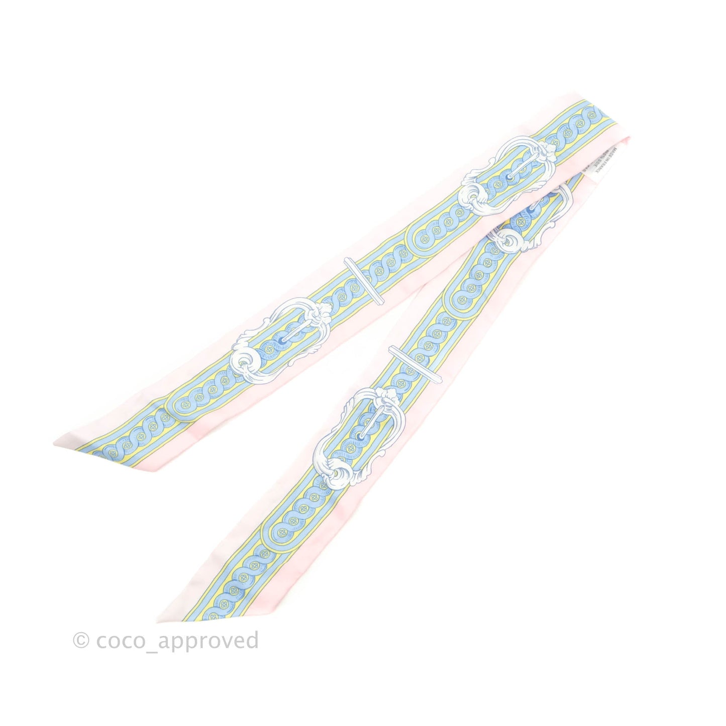 Hermès Silk Bride De Cour Twilly