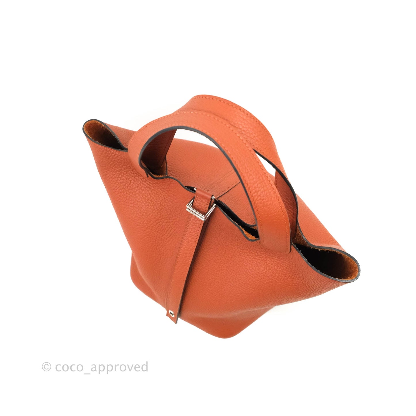 Hermès Picotin Lock 18 PM Cuivre 6C Clemence Palladium Hardware