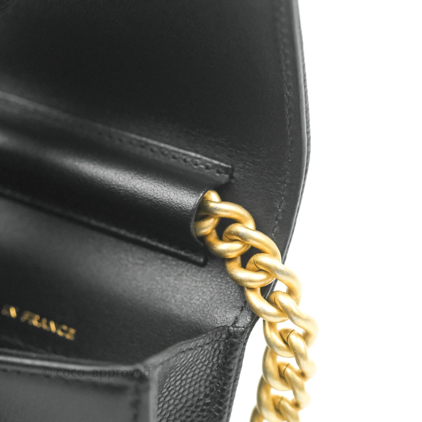 Chanel Quilted Belt Boy Bag Black Caviar Chevron Flap Waist