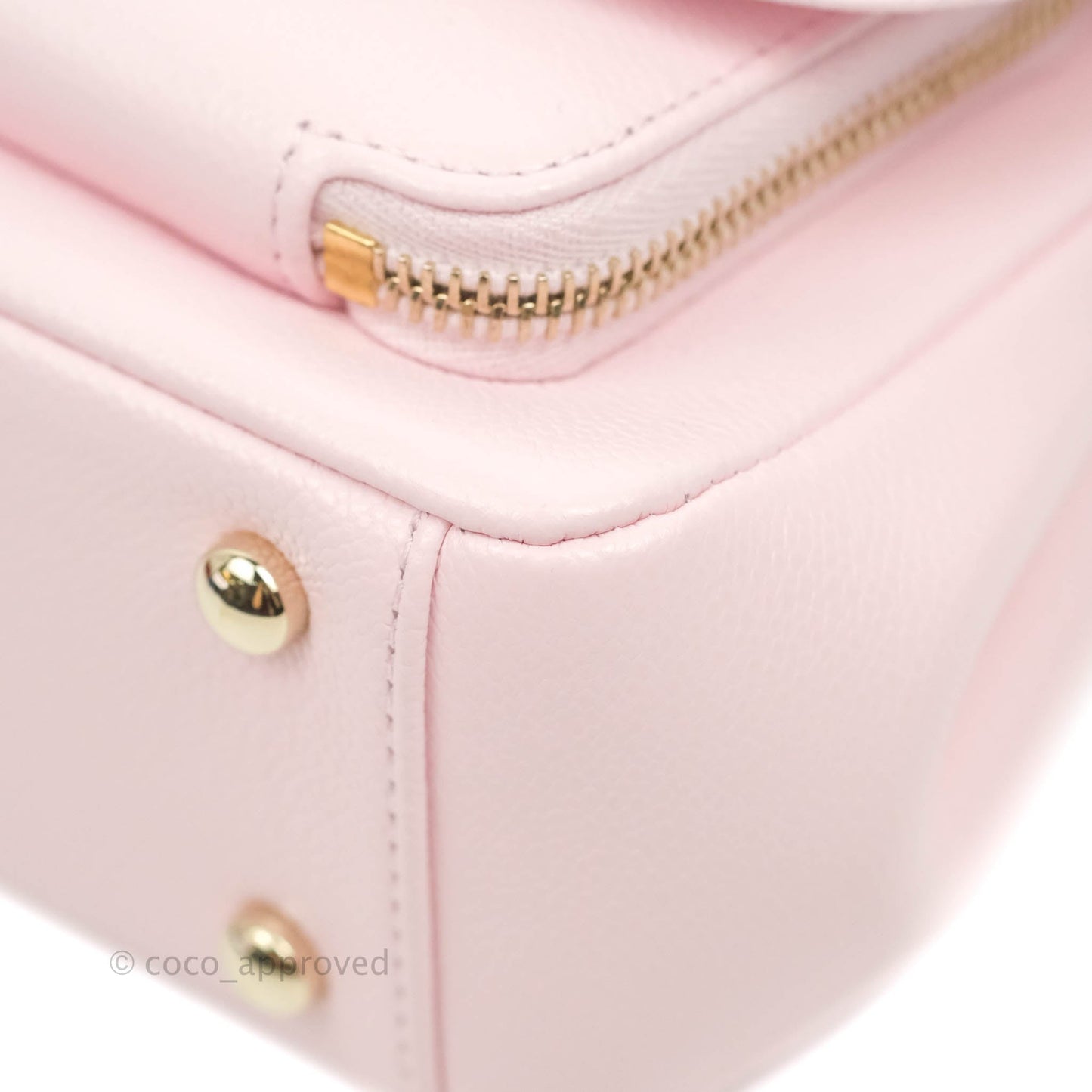 Chanel Quilted Small Business Affinity Flap Pink Caviar Gold Hardware