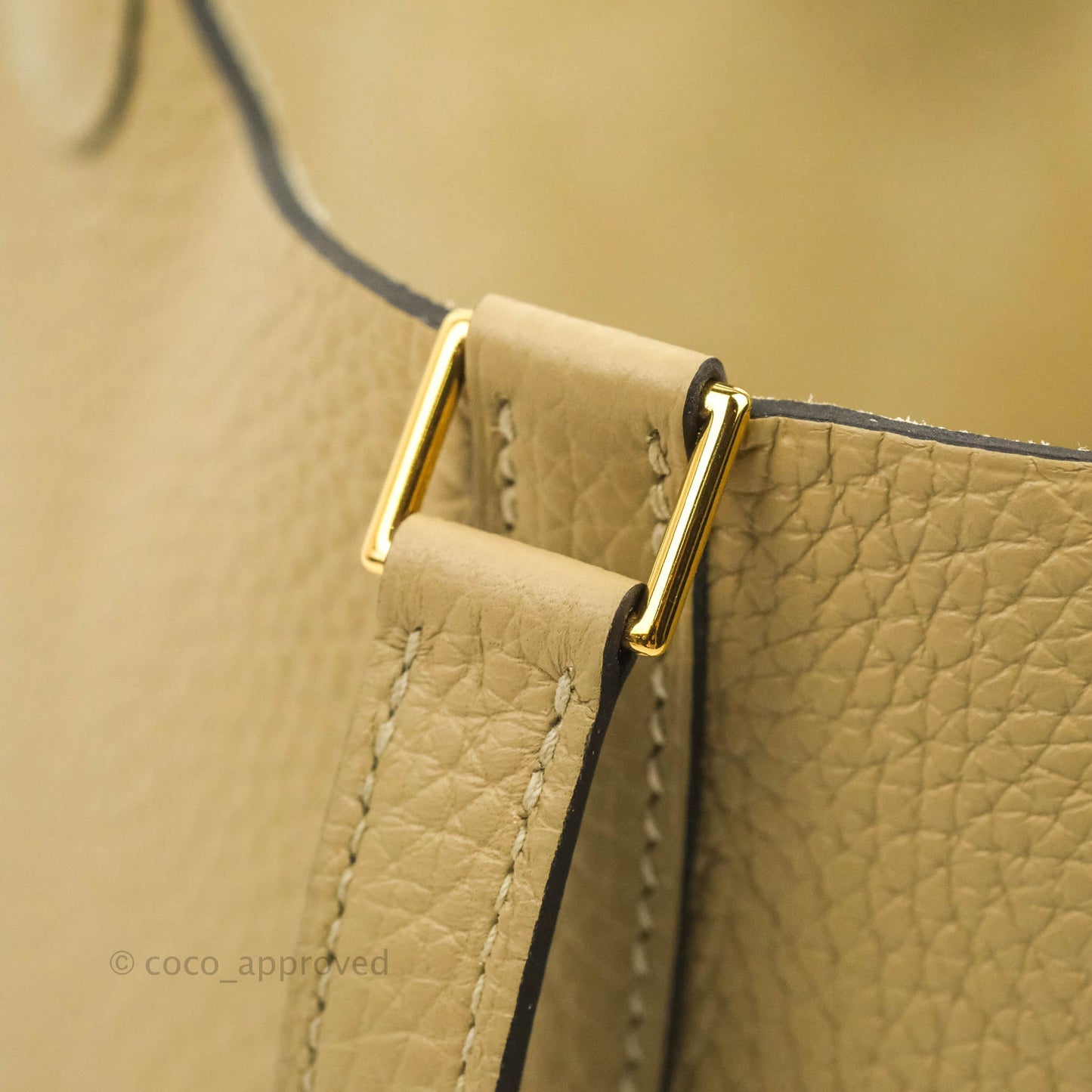 Hermès Picotin 18 PM Clemence Trench Gold Hardware