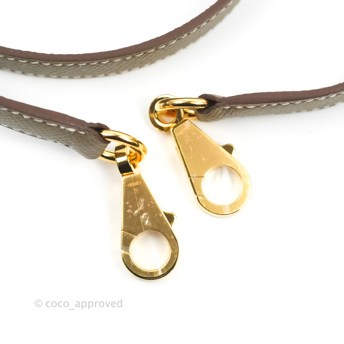 Hermès Bolide 1923 25 Etoupe Epsom Gold Hardware
