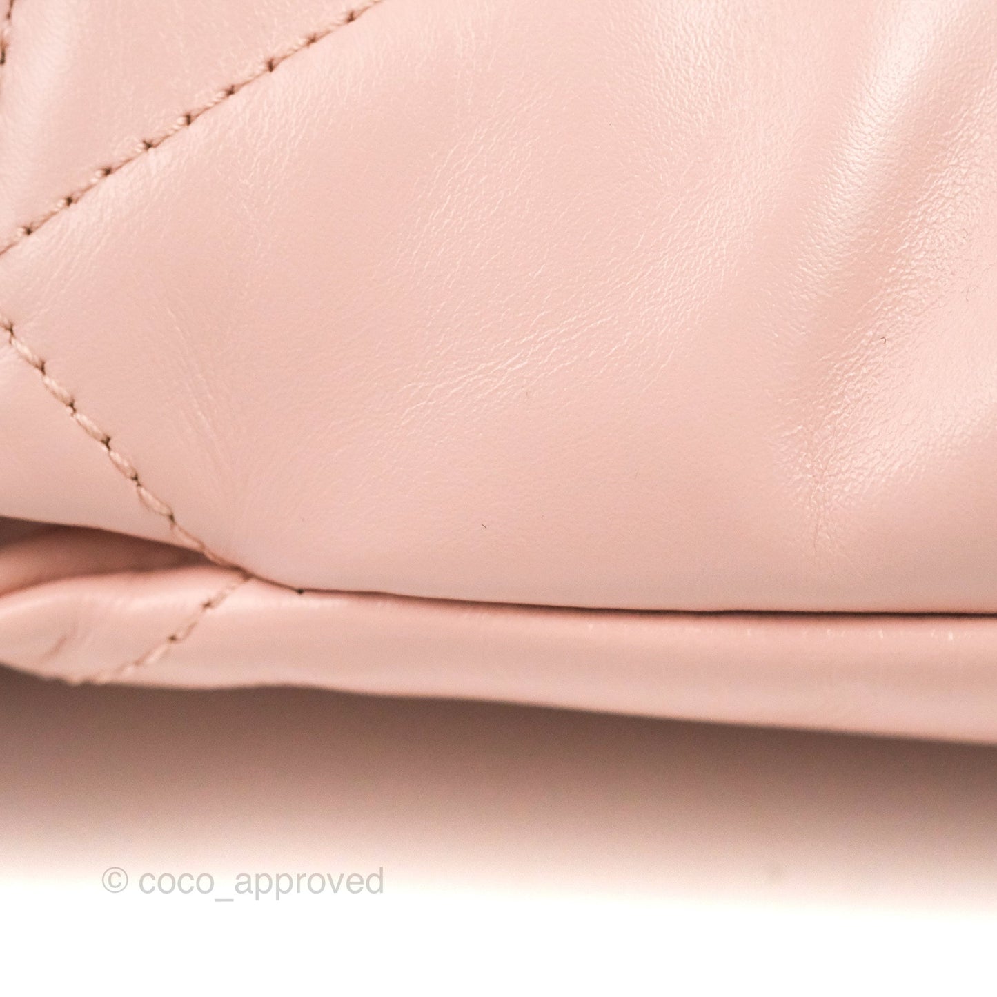 Chanel 22 Mini Bag Pink Shiny Crumpled Calfskin