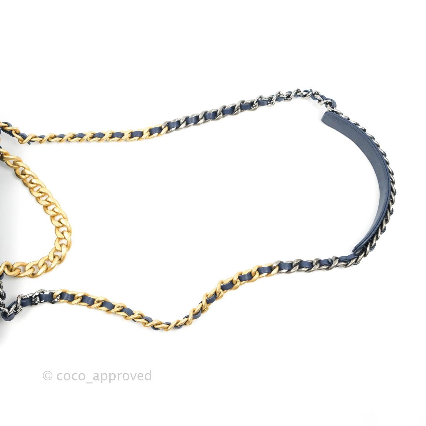 Chanel 19 Small Denim Mixed Hardware