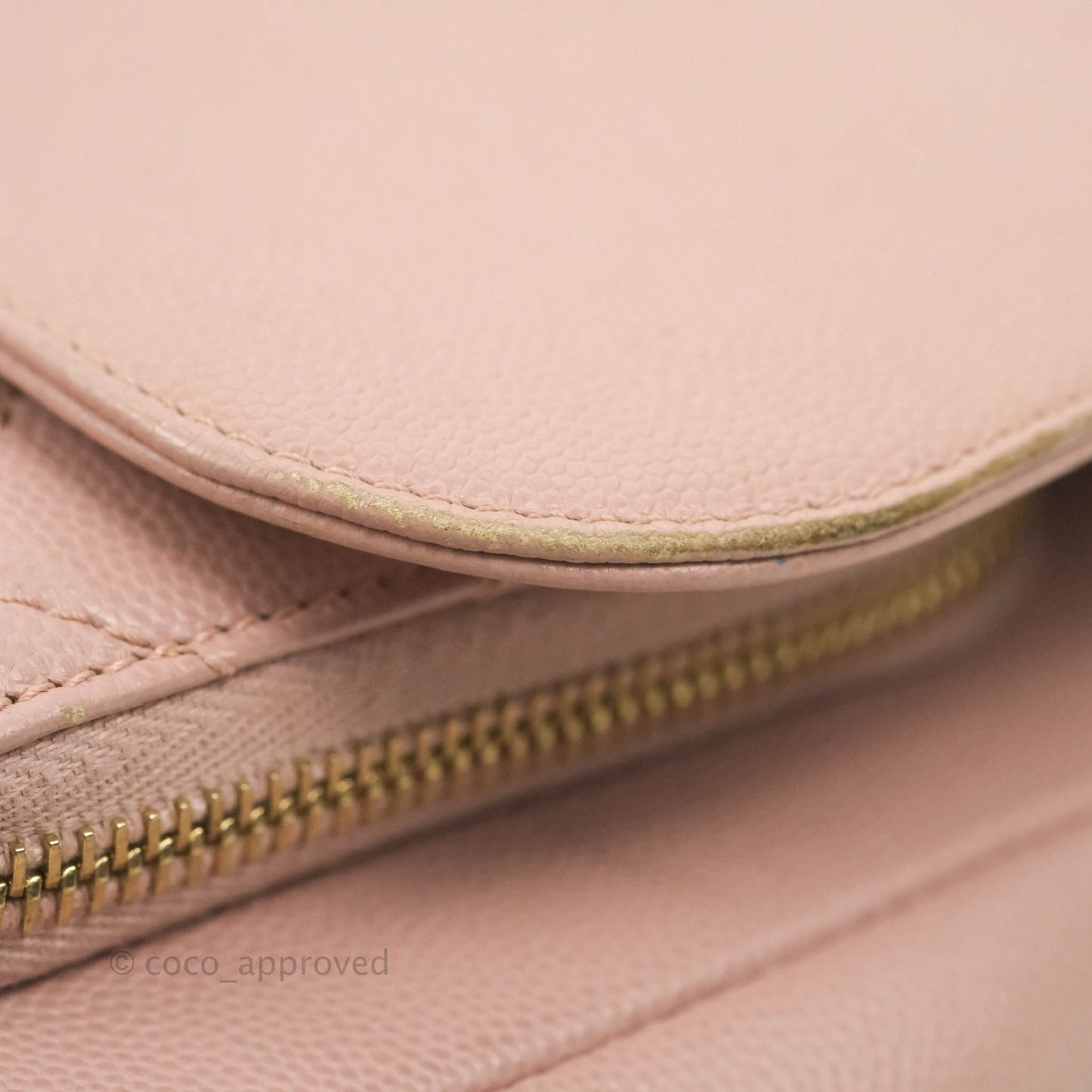 Chanel Quilted Medium Business Affinity Flap Pink Caviar Gold Hardware