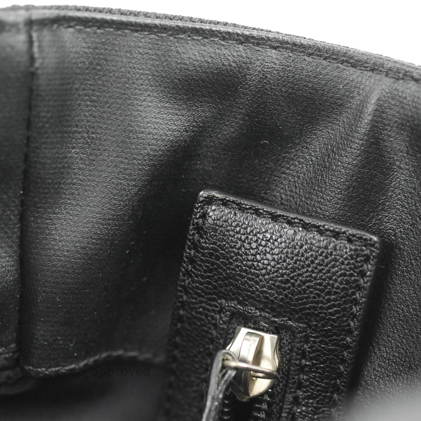 Chanel Quilted Large Paris Biarritz Tote Black Coated Canvas