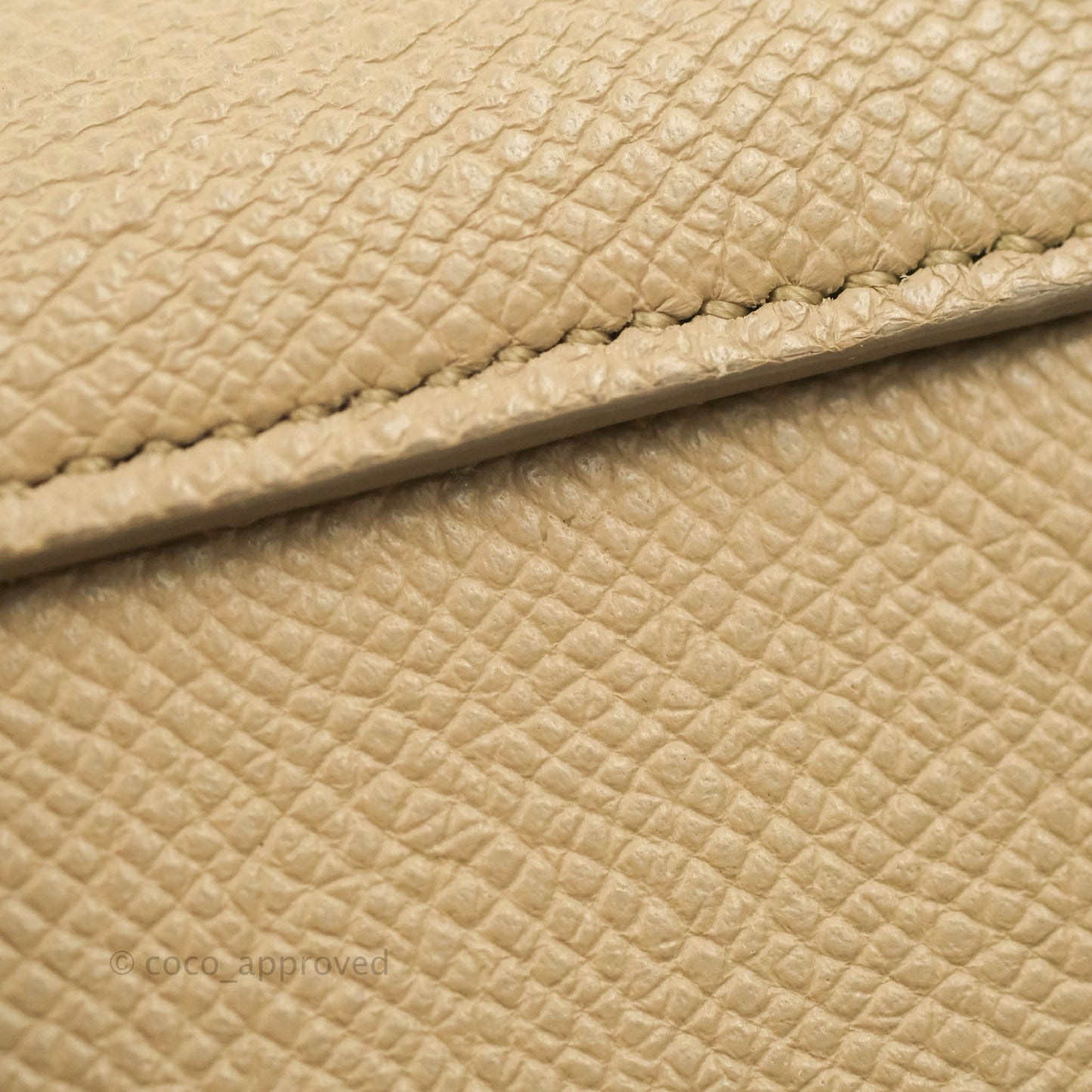Celine Micro Belt Bag Light Taupe Grained Calfskin Gold Hardware