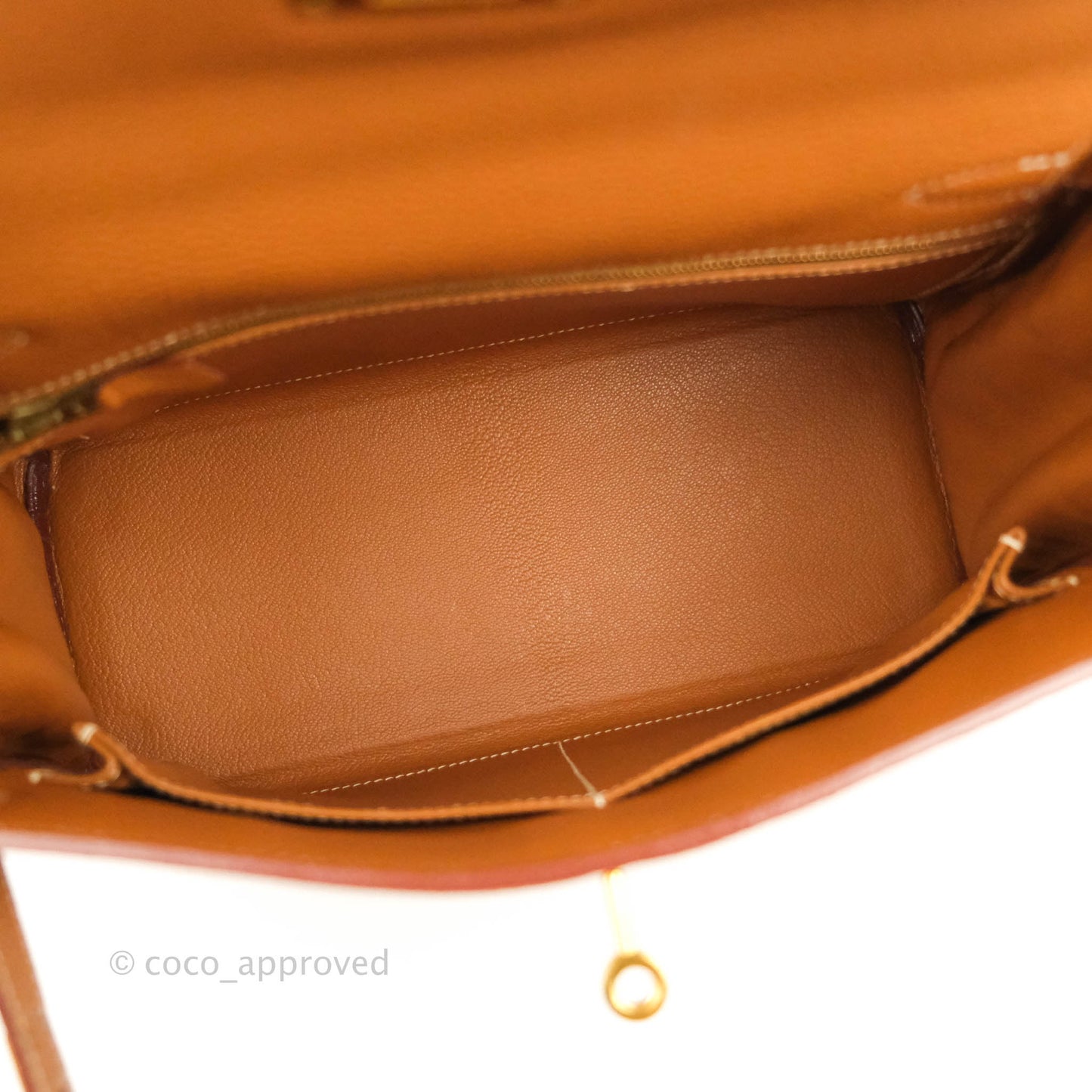 Hermès Kelly 28 Gold Clemence Gold Hardware