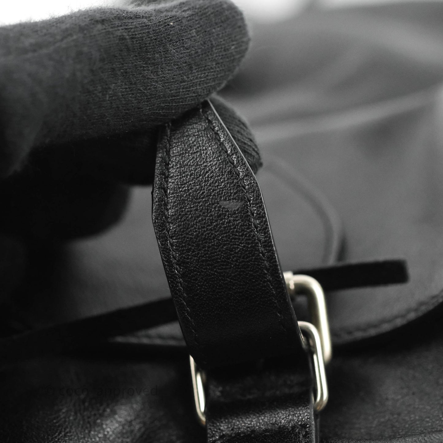 Saint Laurent Festival Fringe Backpack Black Calfskin