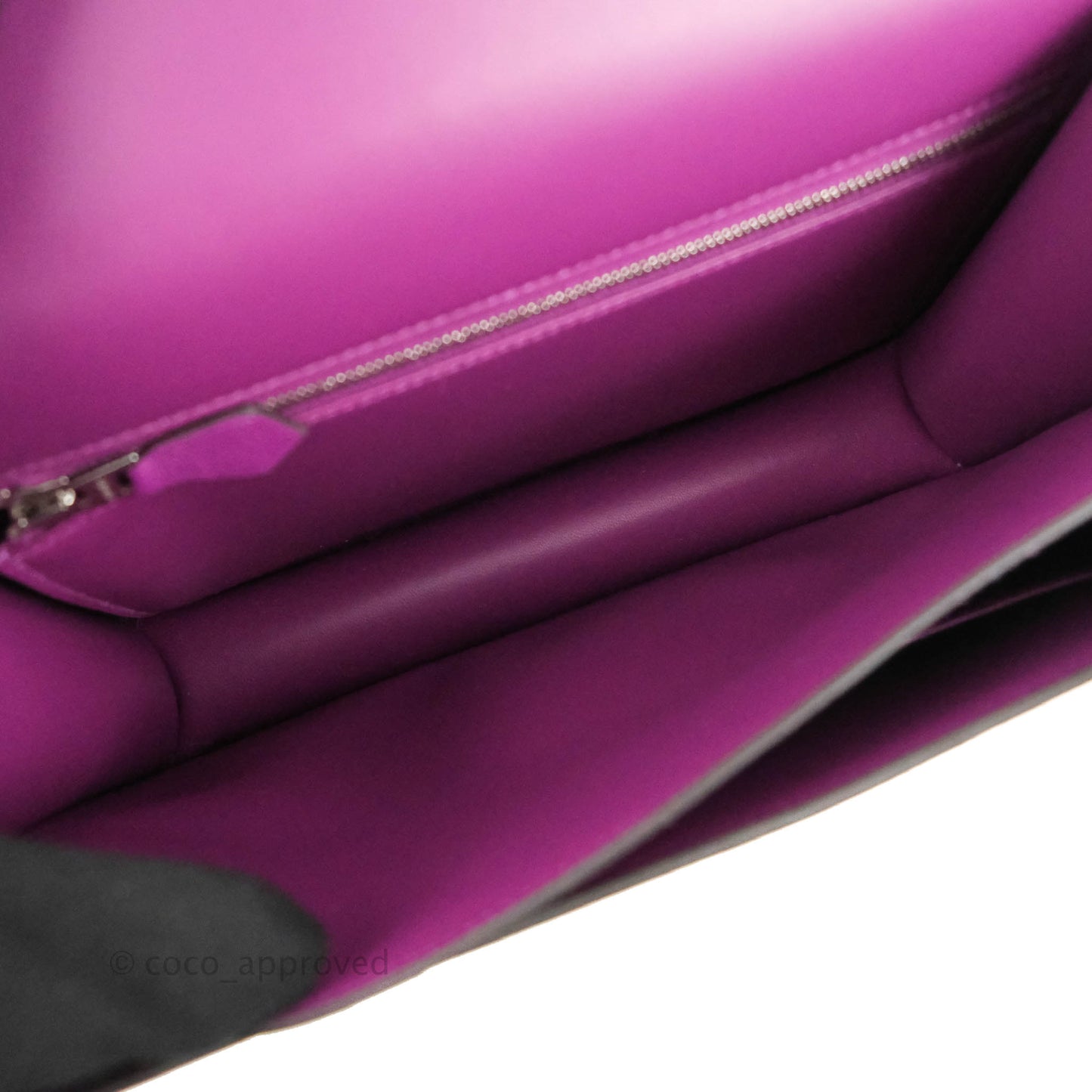 Hermès Constance 24 Anemone Evercolor Palladium Hardware